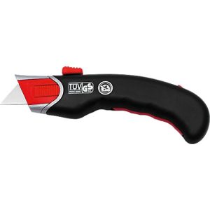 Cuttermesser WEDO PREMIUM, für Links- & Rechtshänder, ergonomisch, Klingenbreite 19 mm, Auto-Klingenrückzug, integriertes Magazin, 5 Ersatzklingen Cuttermesser WEDO PREMIUM, für Links- & Rechtshänder, ergonomisch, Klingenbreite 19 mm, Auto-Klingenrückzug, integriertes Magazin, 5 Ersatzklingen