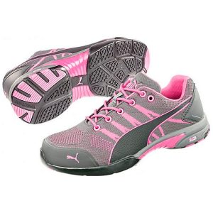 Damen-Sicherheitsschuh Puma Safety Celerity Knit Pink Wns Low, S1, Stahlkappe, Größe 36