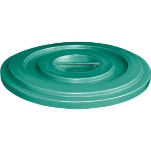 Deckel aus HDPE, 100 Liter, grün Deckel aus HDPE, 100 Liter, grün