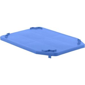 Deckel für Kasten im EURO-Maß FB 600, blau