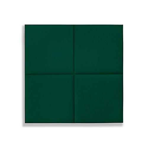 Deckenpaneele colorPAD®, für Rasterdecken, B 620 x T 620 x H 32 mm, tannengrün, 4 Square
