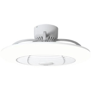 Deckenventilator mit LED-Licht Orbit, 3 Geschwindigkeiten, Fernbedienung, 75 W, B 550 x T 550 x H 245 mm Deckenventilator mit LED-Licht Orbit, 3 Geschwindigkeiten, Fernbedienung, 75 W, B 550 x T 550 x H 245 mm