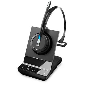 DECT-Headset Sennheiser SDW 5015, kabellos, monaural, UC-optimiert, Super-Wideband-Audio