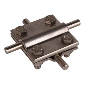 DEHN Kreuzstück NIRO f.Rd 8-10/8-10mm KS8.108.10FL30ZPV4A