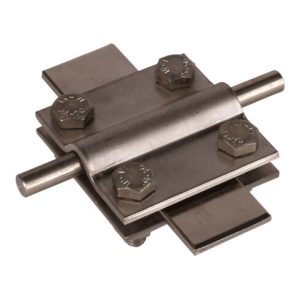 DEHN Kreuzstück NIRO f.Rd 8-10/Fl 30mm KS 8.10 FL30 V4A
