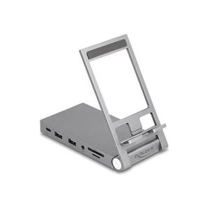 Delock – Dockingstation + Notebook-/Tablet-Ständer – USB-C / Thunderbolt 3 – HDMI Delock – Dockingstation + Notebook-/Tablet-Ständer – USB-C / Thunderbolt 3 – HDMI