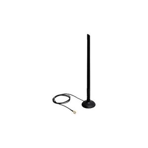 Delock SMA WLAN Antenna with Magnetic Stand and Flexible Joint 6.5 dBi – Antenne Delock SMA WLAN Antenna with Magnetic Stand and Flexible Joint 6.5 dBi – Antenne