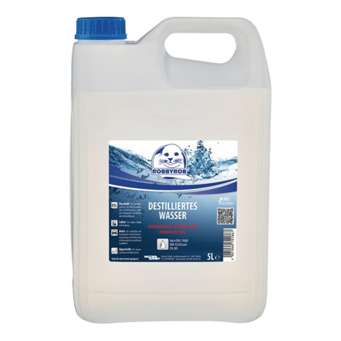 Destilliertes Wasser 5l Kanister ROBBYROB