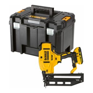DEWALT 18,0 Volt Akku-Stauchkopfnagler 0° (bürstenlos), 32-64mm, 16ga Durchmesser 1,6mm – Basisversion DCN662NT-XJ