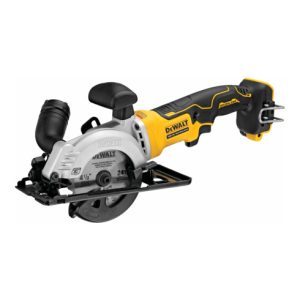 DEWALT 18 Volt Akku-Handkreissäge in kompakter Bauform, 38mm Schnitttiefe (Basisversion) DCS571NT-XJ
