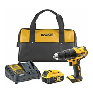 DEWALT Akku-Bohrschrauber 18V inkl. 5 Ah, Ladegerät und Tragetasche DEWALT Akku-Bohrschrauber 18V inkl. 5 Ah, Ladegerät und Tragetasche