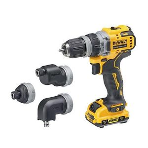DEWALT Akku-Bohrschrauber DCD703L2T, 12V 3Ah, bürstenloser Motor, Vollmetallgetriebe, 1,5-10mm Spannweite