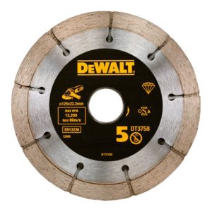 DEWALT Diamanttrennscheibe Sandwich 125×22,2 mm DT3758-QZ
