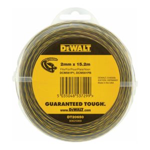 DEWALT Flexvolt Trimmer-Faden 15,2m / 2mm DT20650-QZ DEWALT Flexvolt Trimmer-Faden 15,2m / 2mm DT20650-QZ