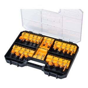 DEWALT Fräser-Set 22-tlg. DT90017-QZ