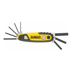 DEWALT Innen-Sechskantschlüssel Taschen-Set metrisch 8-tlg DWHT0-70263