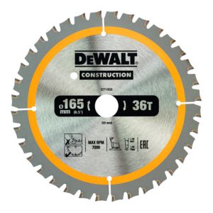 DEWALT Kreissägeblatt Akku 165/20 mm 40WZ DT1950-QZ