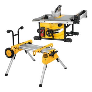DEWALT Tischkreissäge 210 mm m. Untergestell