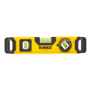 DEWALT Torpedo-Hohlprofil-Wasserwaage 25cm rotierbare Libelle DWHT0-43003