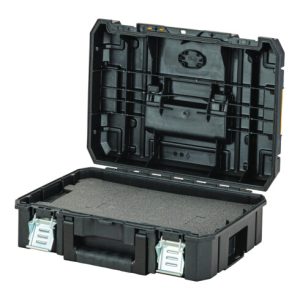 DEWALT TSTAK II Robuste und kompakte Werkzeugbox mit IP54 Schutz und Schaumstoffeinlage (24l Volumen)