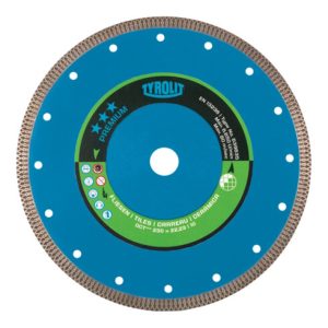 Diamanttrennscheibe Premium D.125mm Bohr.22,23mm Fliesen 10mm TYROLIT