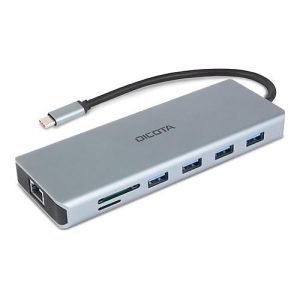 DICOTA – Dockingstation – USB-C – DP, HDMI – 1GbE