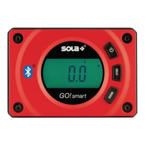 Digitaler Neigungsmesser GO! smart L.8cm PA,glasfaserverstärkt rot SOLA Digitaler Neigungsmesser GO! smart L.8cm PA,glasfaserverstärkt rot SOLA