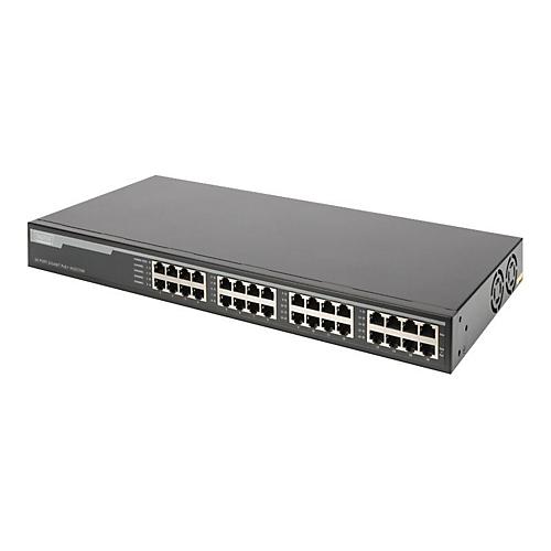 DIGITUS DN-95116 - Power Injector (in Rack montierbar/extern) - Wechselstrom 100-240 V - 250 Watt - Ausgangsanschlüsse: 16 - 1U