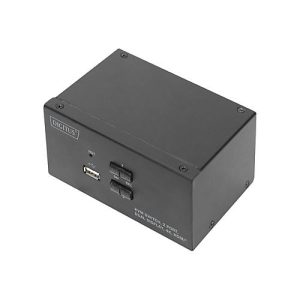 DIGITUS DS-12860 – KVM-/Audio-/USB-Switch – 2 Anschlüsse DIGITUS DS-12860 – KVM-/Audio-/USB-Switch – 2 Anschlüsse