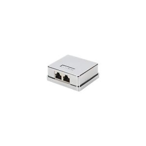 Digitus Professional DN-93711 – Installationskasten Netzwerkoberfläche – Oberfläche montierbar – CAT 6 – RJ-45 X 2 – Abdeckung mit zwei Aussparungen Digitus Professional DN-93711 – Installationskasten Netzwerkoberfläche – Oberfläche montierbar – CAT 6 – RJ-45 X 2 – Abdeckung mit zwei Aussparungen