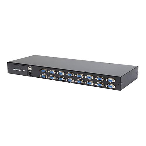 DIGITUS Professional DS-72214 - KVM-Switch - 16 x KVM port(s) - an Rack montierbar