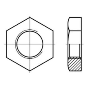 DIN 431 Messing B G 1/4 SW 21 Ms S