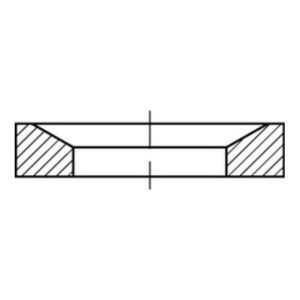 DIN 6319 Kugelscheibe/Kegelpfanne Stahl Form D 7,1mm