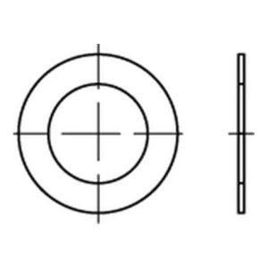 DIN 988 Passscheiben Stahl 52 x 65 x 3,0 S