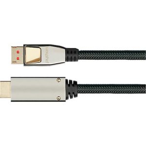 DisplayPort 1.4 Kabel Good Connections Python® Serie, bis 4K, Vollmetallstecker & Nylongeflecht, Länge 3 m, schwarz DisplayPort 1.4 Kabel Good Connections Python® Serie, bis 4K, Vollmetallstecker & Nylongeflecht, Länge 3 m, schwarz