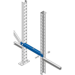 Distanzstück, Palettenregal PR 600, Rahmentiefe 850 mm, Distanz 100 mm