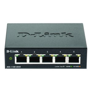 DLink Deutschland 5-Port Gigabit SmartSwitch Layer2 DGS-1100-05V2/E DLink Deutschland 5-Port Gigabit SmartSwitch Layer2 DGS-1100-05V2/E