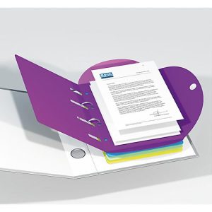 Dokumentenmappe TARIFOLD Smartfolder, Format A4, für bis zu 80 Blatt, Karton, farbsortiert, 6 Stück