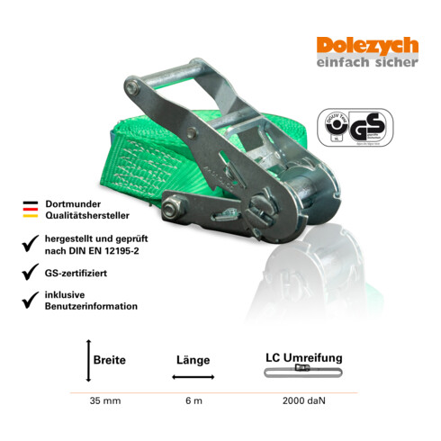 Dolezych Zurrgurt DoZurr 2000 6 m