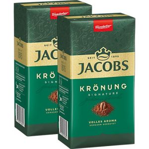 Doppelpack Jacobs Krönung Kaffee in Spitzenqualität, gemahlen Doppelpack Jacobs Krönung Kaffee in Spitzenqualität, gemahlen