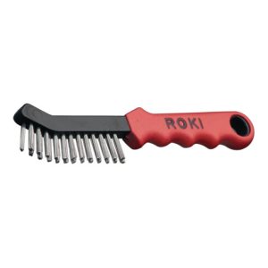 Drahtbürste ROKI L.225mm 0,35mm STA 2-reihig LESSMANN