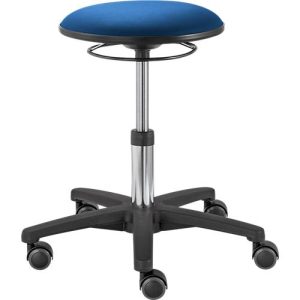 Drehhocker TEC basic IS 1989, höhenverstellbar, ergonomischer Polster-Sitz, königsblau Drehhocker TEC basic IS 1989, höhenverstellbar, ergonomischer Polster-Sitz, königsblau