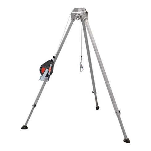 Dreibaum m.Höhensicherungsgerät EN 795b PSA III 19,0kg Alu.MAS