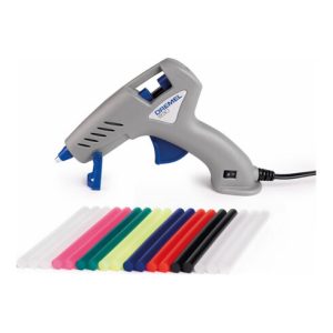 DREMEL® Heißklebepistole 930, 12 Farb-Klebestifte (7 mm), 6 Klebestifte (7 mm)
