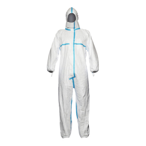 Dupont Schutzoverall Typ 4/5/6 Tyvek 600 Plus, weiß, Unisex-Größe: 2XL