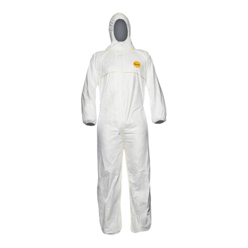 Dupont Schutzoverall Typ 5/6 Tyvek 200 EasySafe, weiß, Unisex-Größe: 3XL