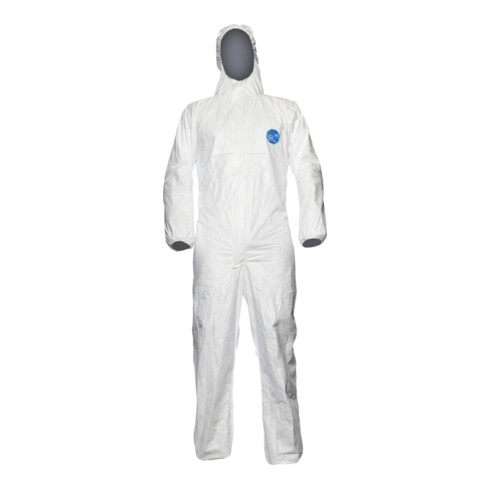 Dupont Schutzoverall Typ 5/6 Tyvek 500 Xpert, weiß, Unisex-Größe: 2XL