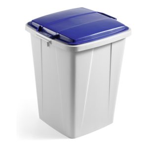 Durable Abfallbehälter DURABIN 90l Grau/Blau Durable Abfallbehälter DURABIN 90l Grau/Blau