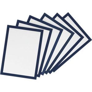 Durable Inforahmen Duraframe, DIN A3, blau, 6 Stück