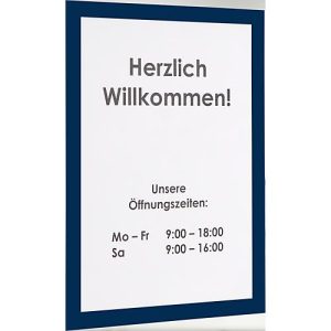 Durable Inforahmen Duraframe, DIN A4, 10 Stück, blau
